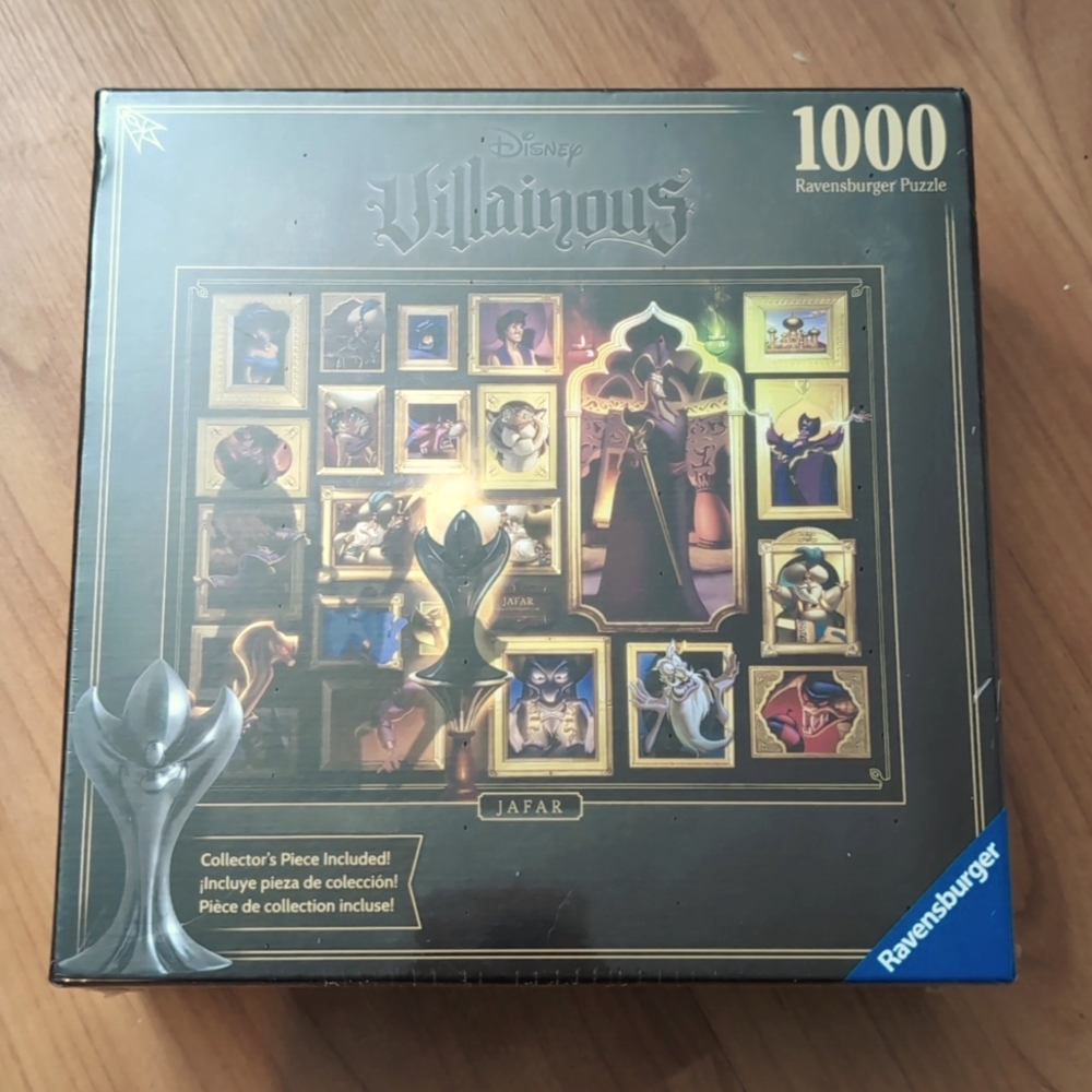 Ravensburger Disney Villainous JAFAR 1000-pc Puzzle Hercules NIB Collector Editi